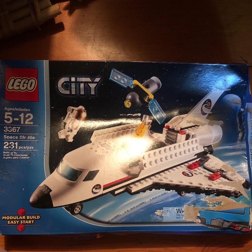 LEGO City Space Explorer Shuttle Set - White, Black, Red 3367